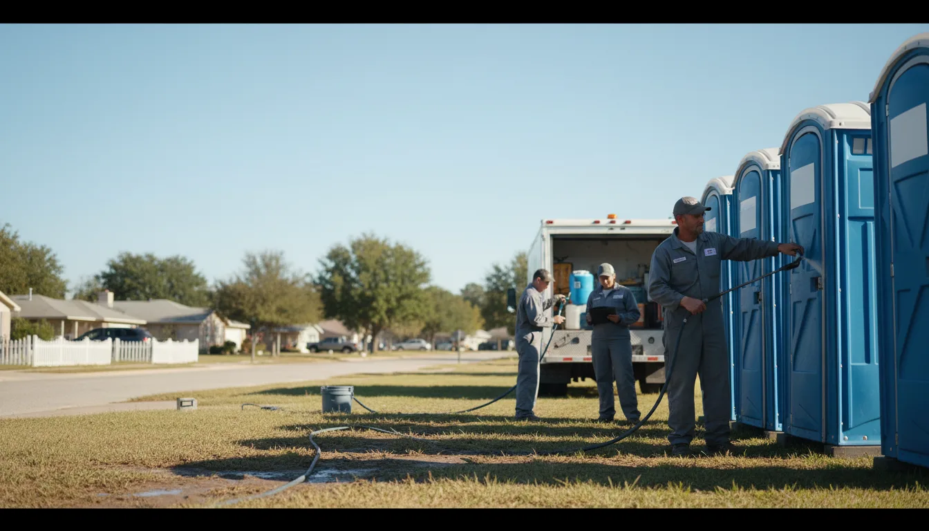 Long-Term Portable Toilet Rental in Iron Mountain, MI near me